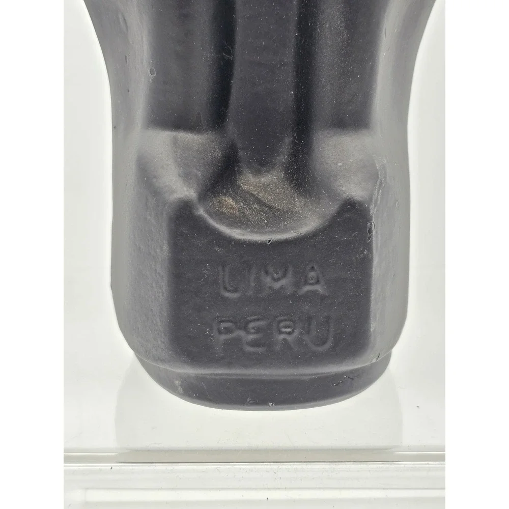 Vintage 1970s Ranuzzi Black Bottle‎ - Lima Peru